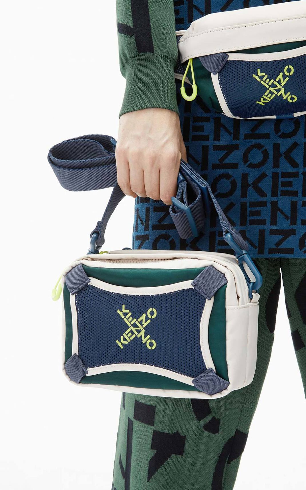 Kenzo Sport with strap Válltáska Női Szürke | ID.950011